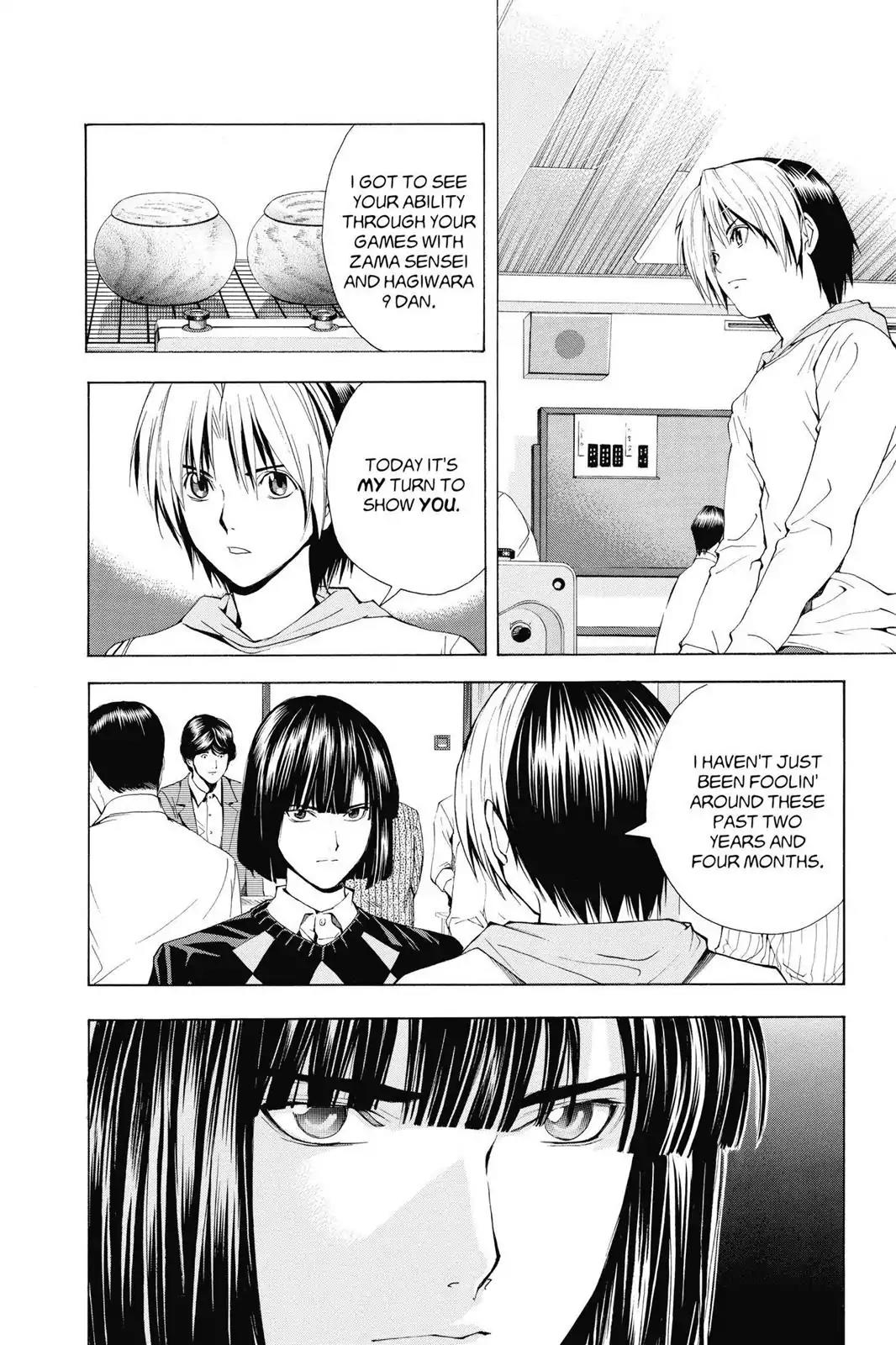 Hikaru no Go Chapter 145 page 14 - Chapter 145: Hikaru vs. Akira