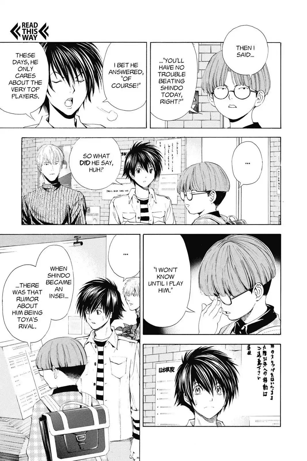 Hikaru no Go Chapter 145 page 9 - Chapter 145: Hikaru vs. Akira