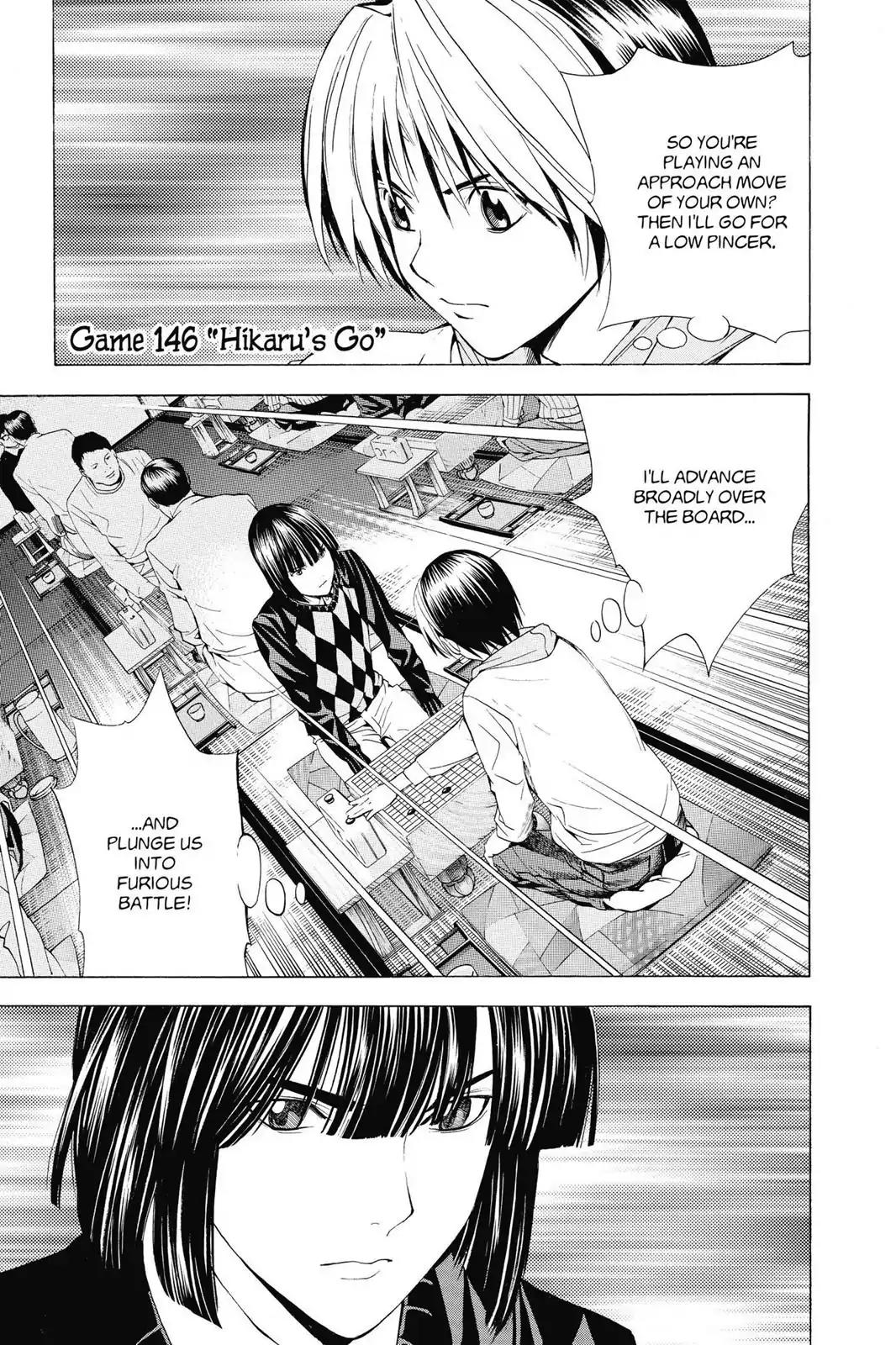 Hikaru no Go Chapter 146 page 1 - Chapter 146: Hikaru's Go