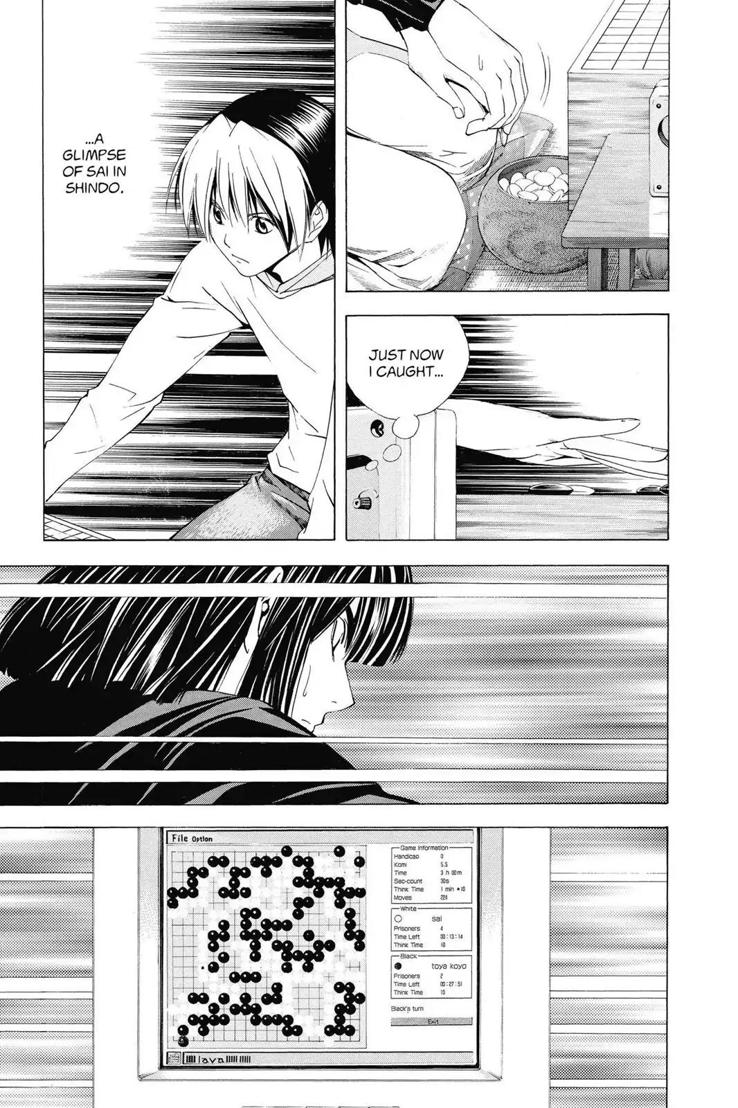 Hikaru no Go Chapter 146 page 19 - Chapter 146: Hikaru's Go