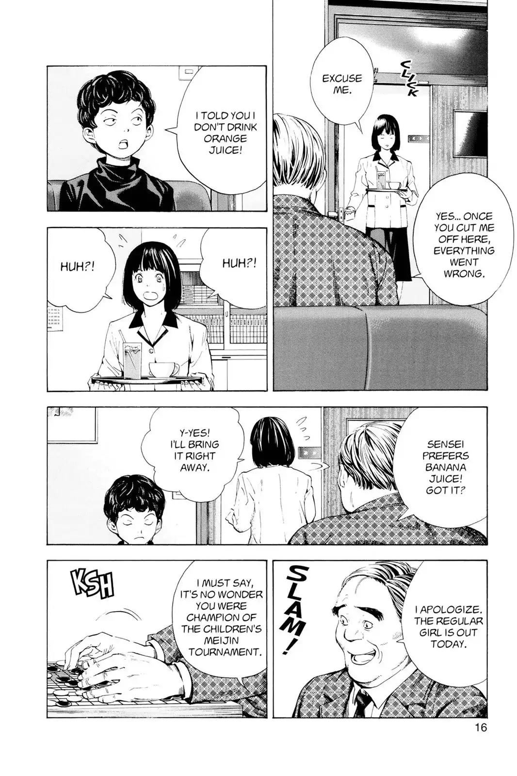 Hikaru no Go Chapter 148.1 page 17 - Chapter 148.1: Side Story 1: Akira Toya