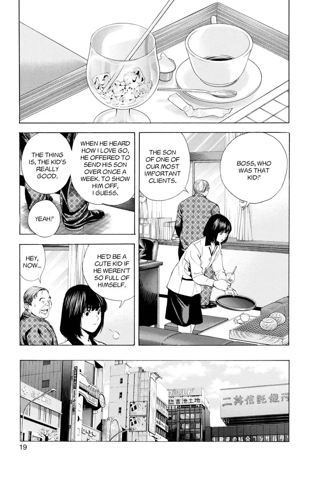 Hikaru no Go Chapter 148.1 page 20 - Chapter 148.1: Side Story 1: Akira Toya