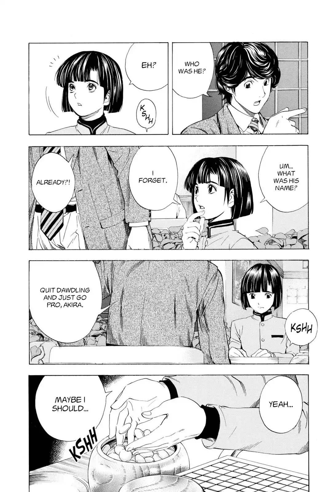 Hikaru no Go Chapter 148.1 page 33 - Chapter 148.1: Side Story 1: Akira Toya