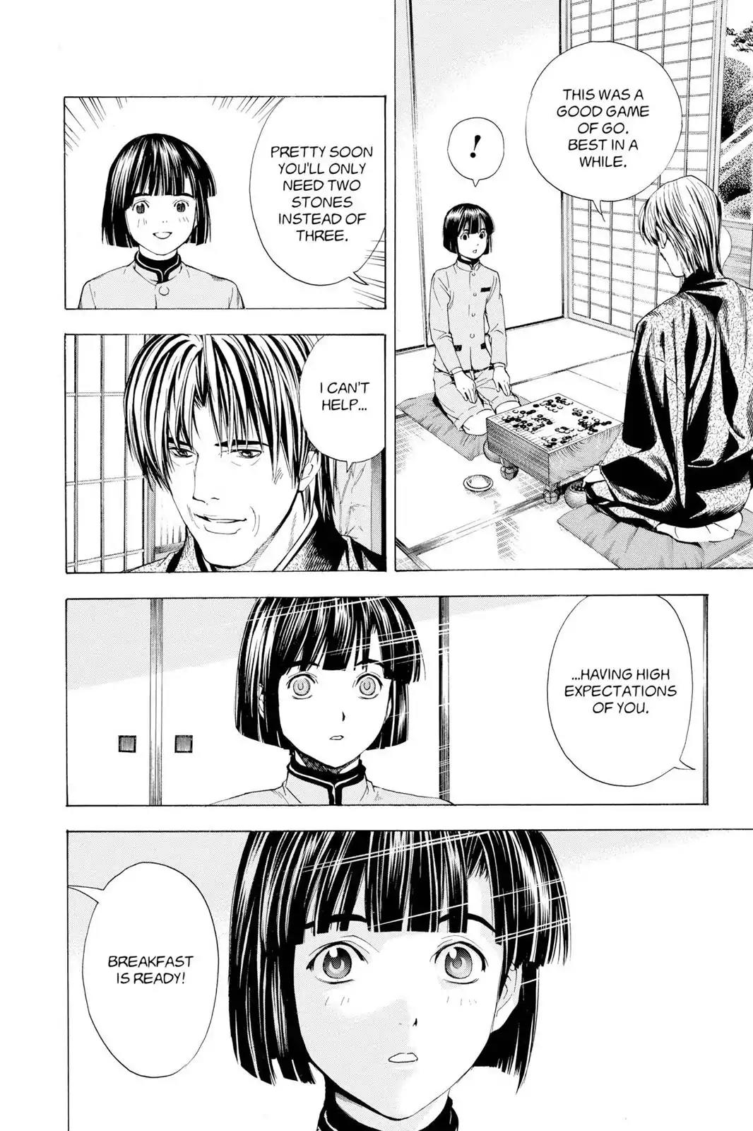Hikaru no Go Chapter 148.1 page 35 - Chapter 148.1: Side Story 1: Akira Toya