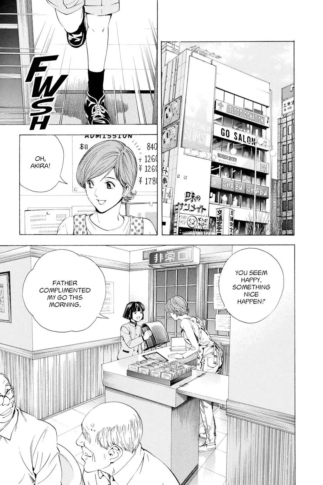 Hikaru no Go Chapter 148.1 page 36 - Chapter 148.1: Side Story 1: Akira Toya
