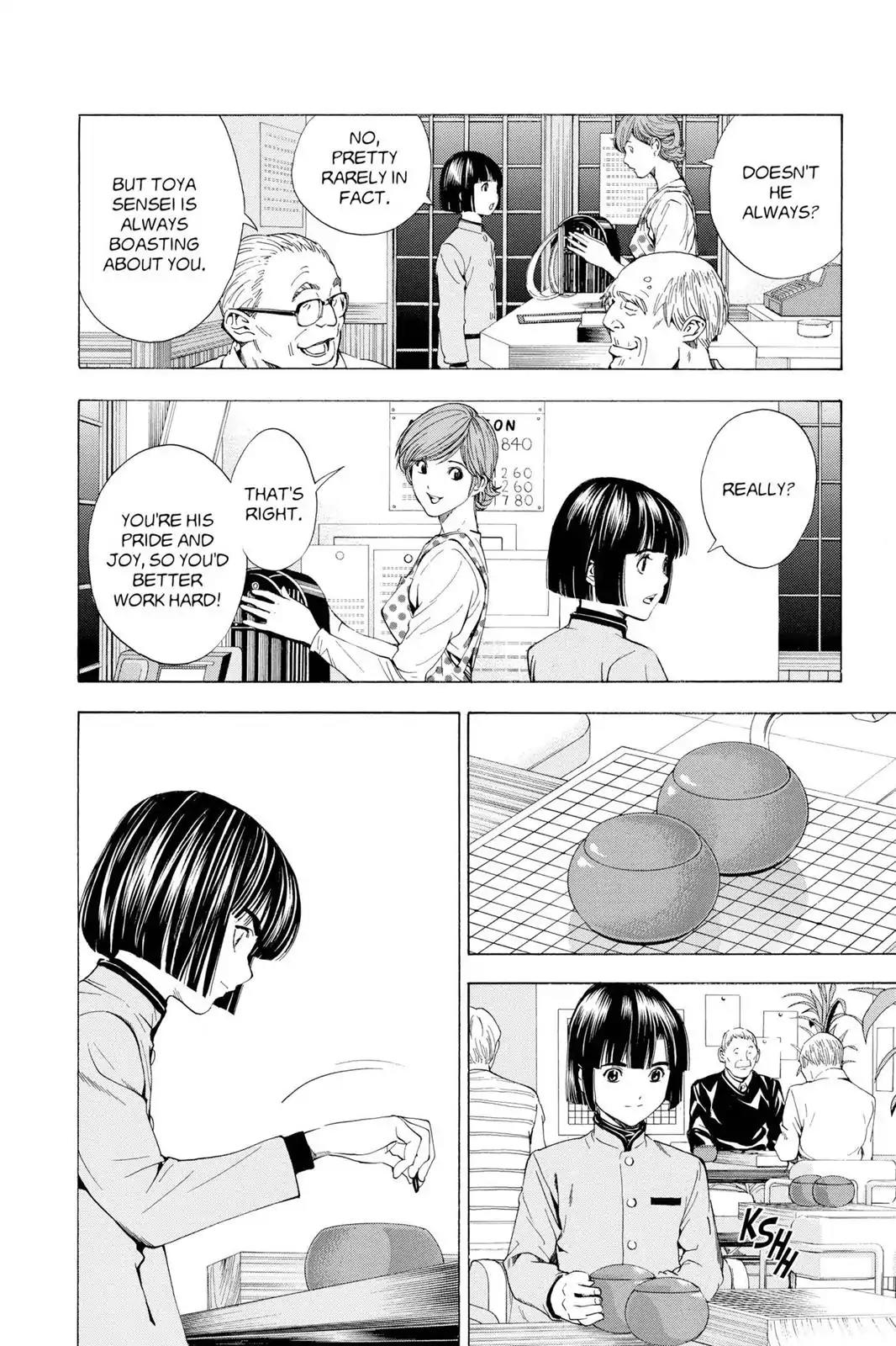 Hikaru no Go Chapter 148.1 page 37 - Chapter 148.1: Side Story 1: Akira Toya