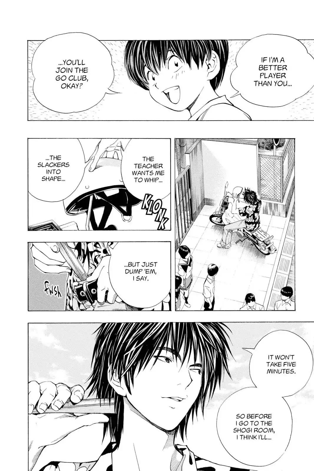 Hikaru no Go Chapter 148.2 page 10 - Chapter 148.2: Side Story 2: Tetsuo Kaga