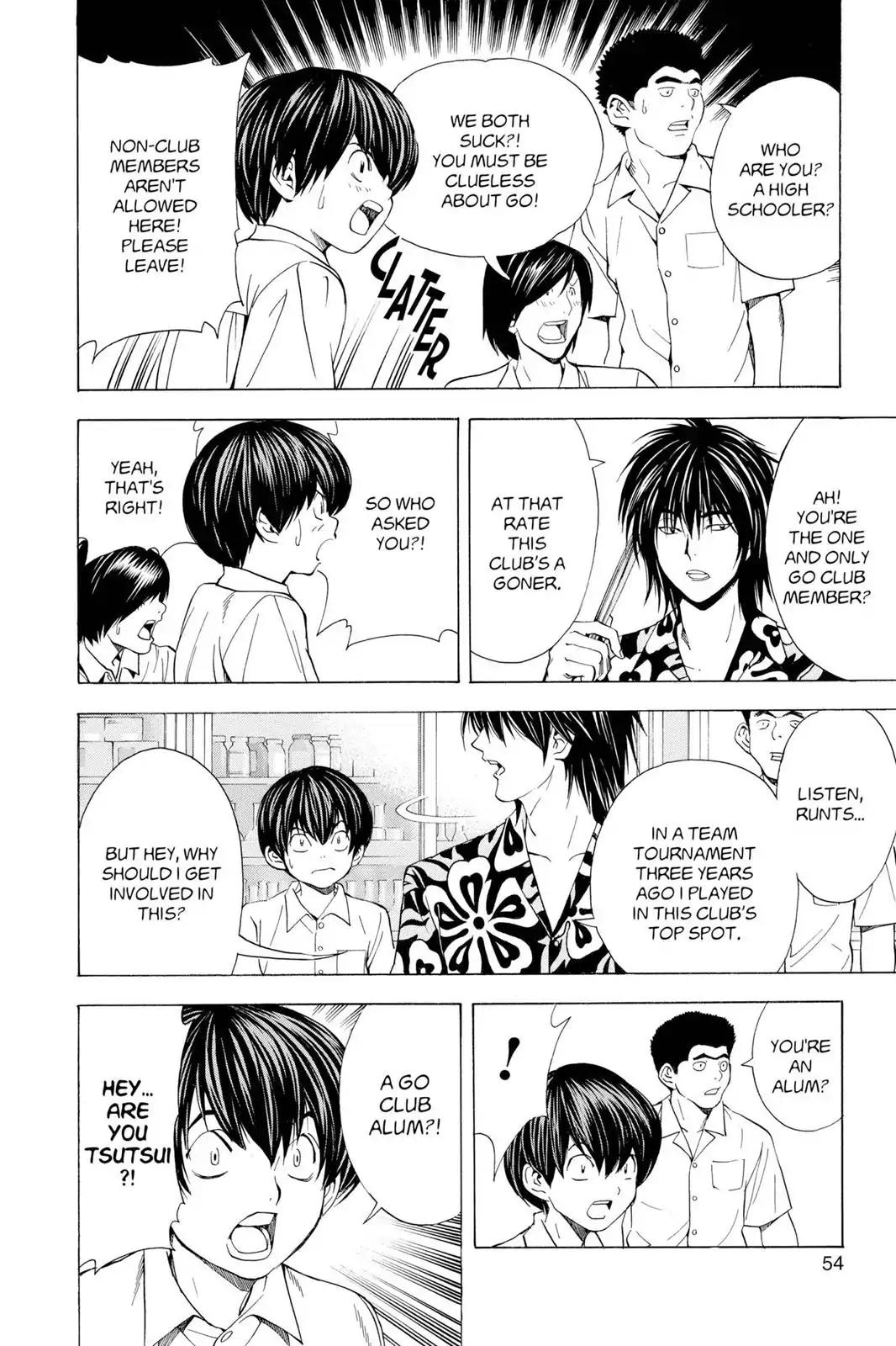 Hikaru no Go Chapter 148.2 page 14 - Chapter 148.2: Side Story 2: Tetsuo Kaga