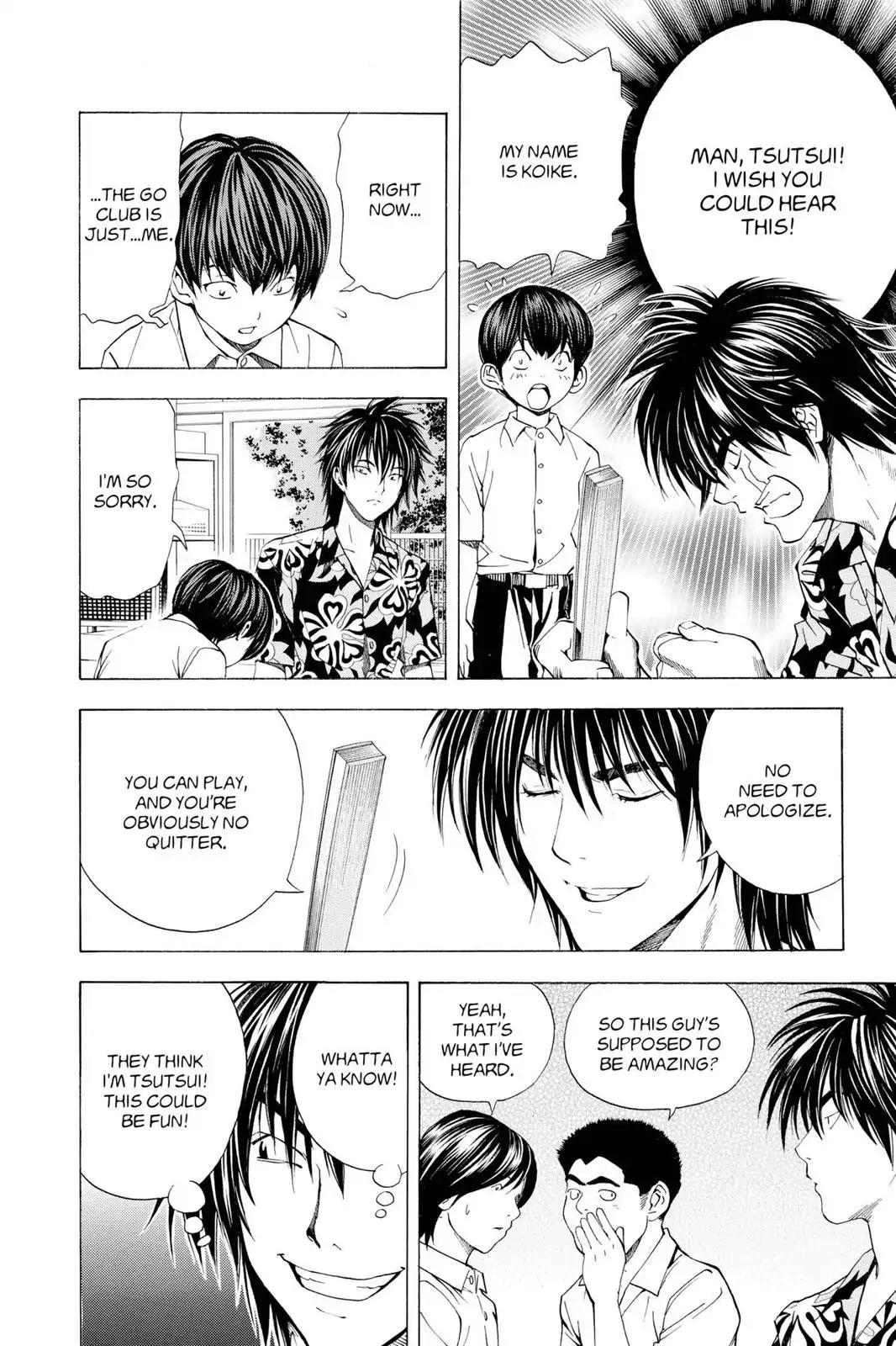Hikaru no Go Chapter 148.2 page 16 - Chapter 148.2: Side Story 2: Tetsuo Kaga