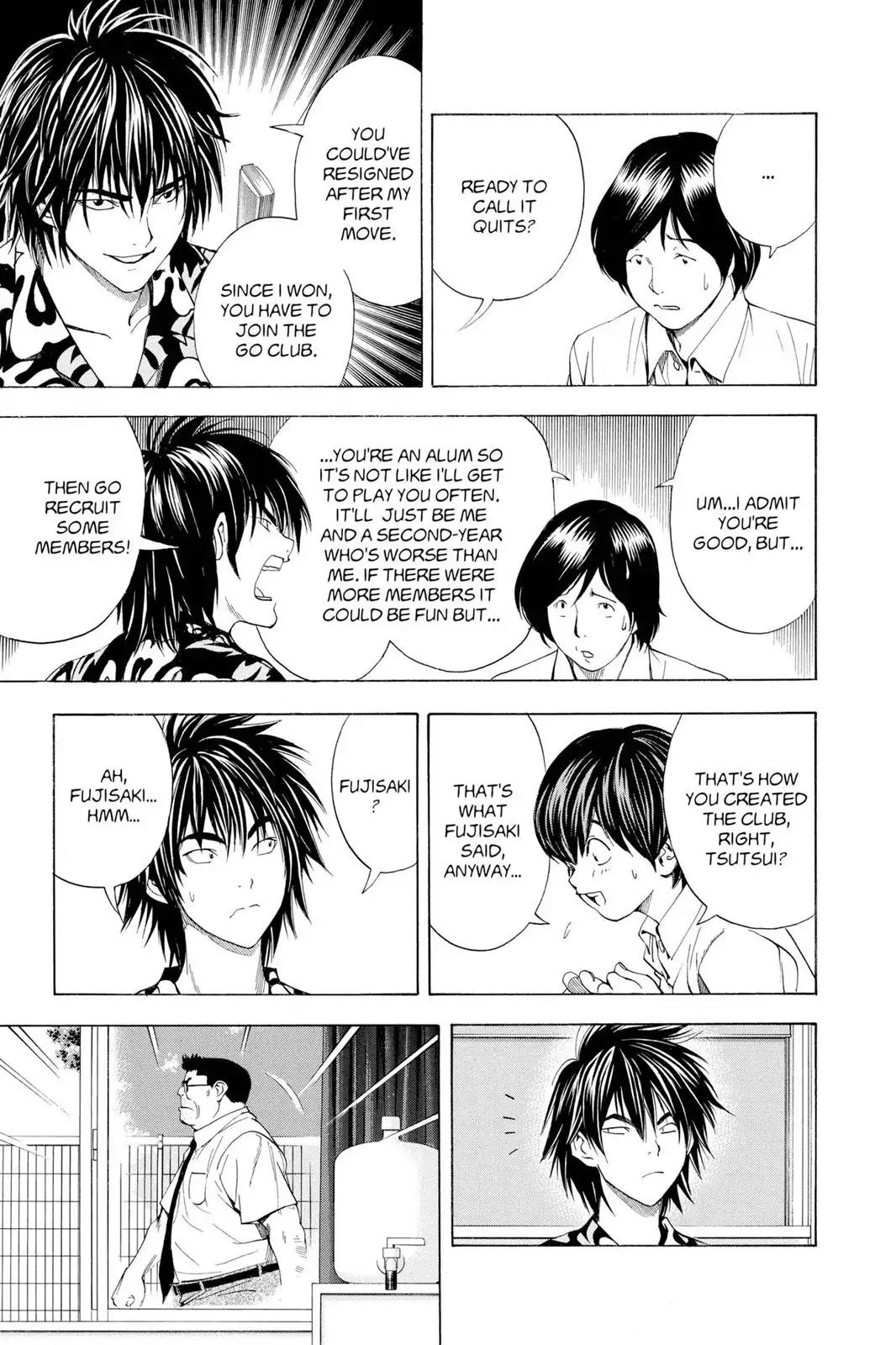 Hikaru no Go Chapter 148.2 page 21 - Chapter 148.2: Side Story 2: Tetsuo Kaga