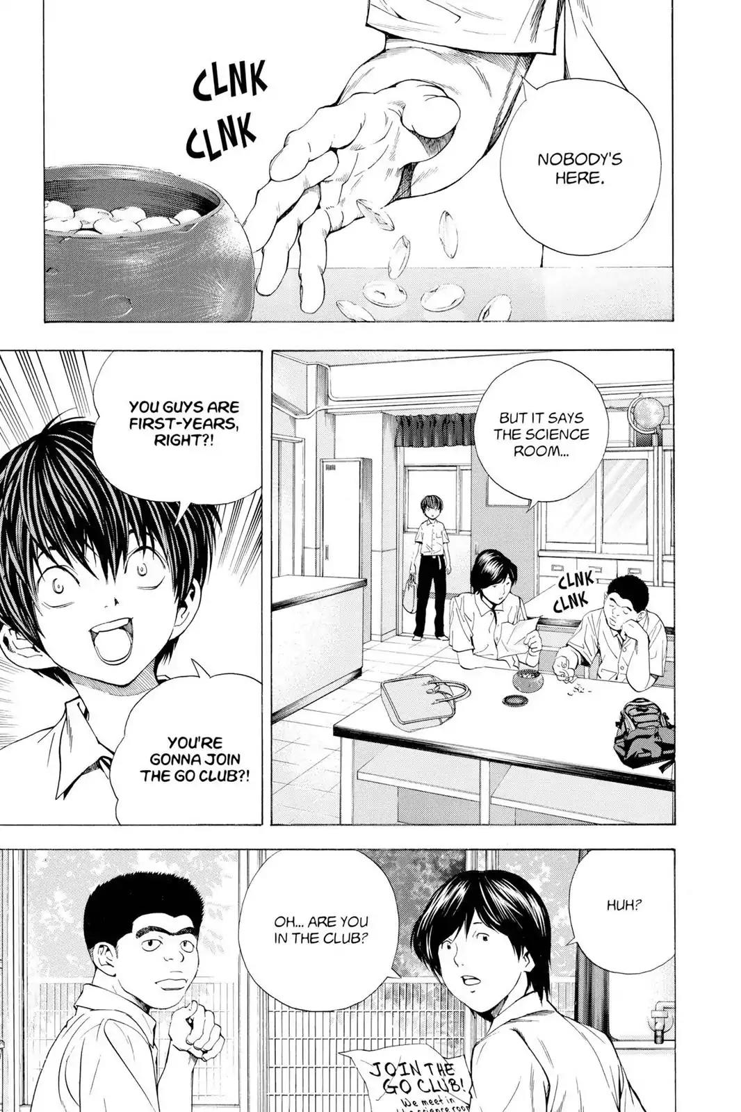 Hikaru no Go Chapter 148.2 page 7 - Chapter 148.2: Side Story 2: Tetsuo Kaga