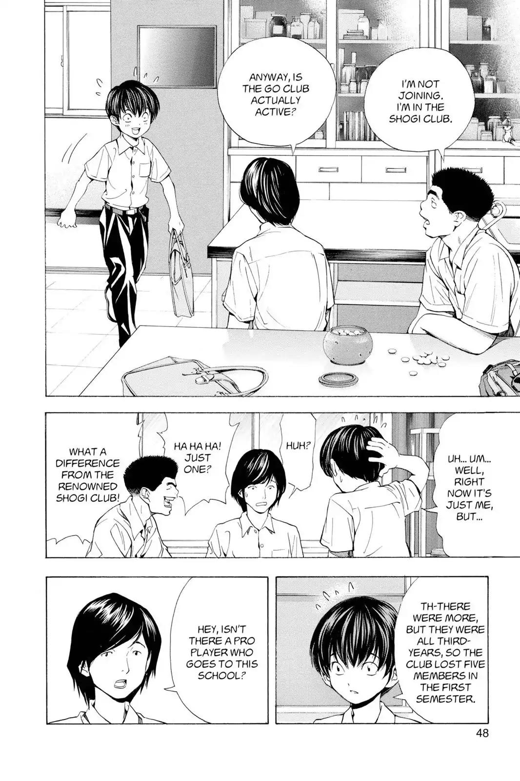 Hikaru no Go Chapter 148.2 page 8 - Chapter 148.2: Side Story 2: Tetsuo Kaga