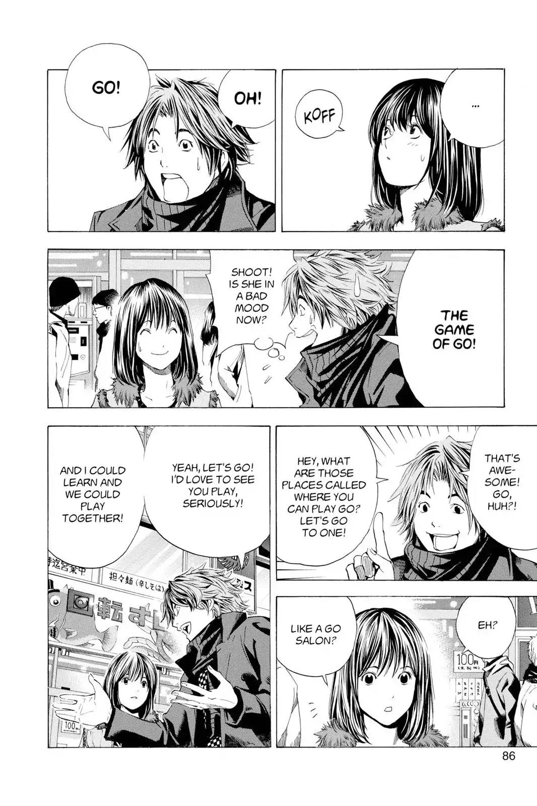 Hikaru no Go Chapter 148.3 page 14 - Chapter 148.3: Side Story 3: Asumi Nase