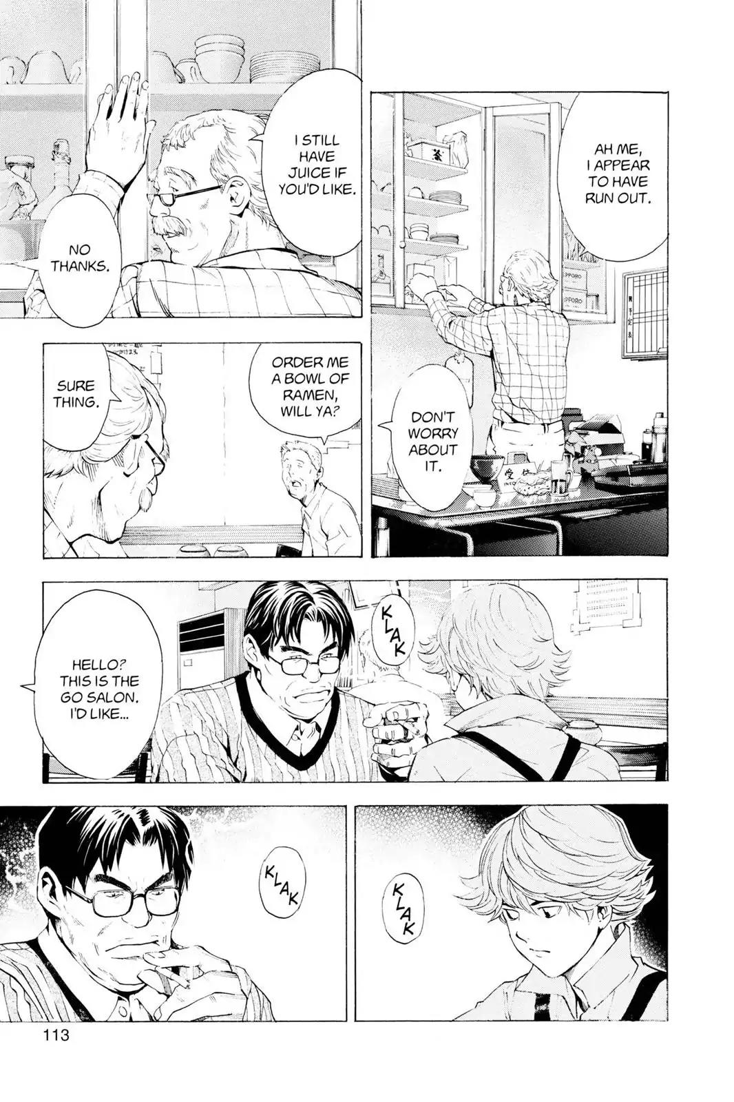 Hikaru no Go Chapter 148.4 page 9 - Chapter 148.4: Side Story 4: Yuki Mitani