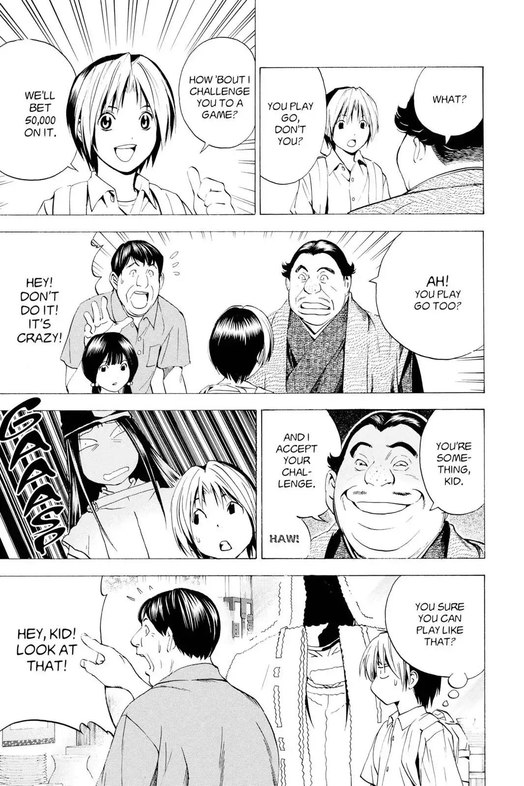 Hikaru no Go Chapter 148.6 page 27 - Chapter 148.6: Side Story 6: Fujiwara-no-Sai