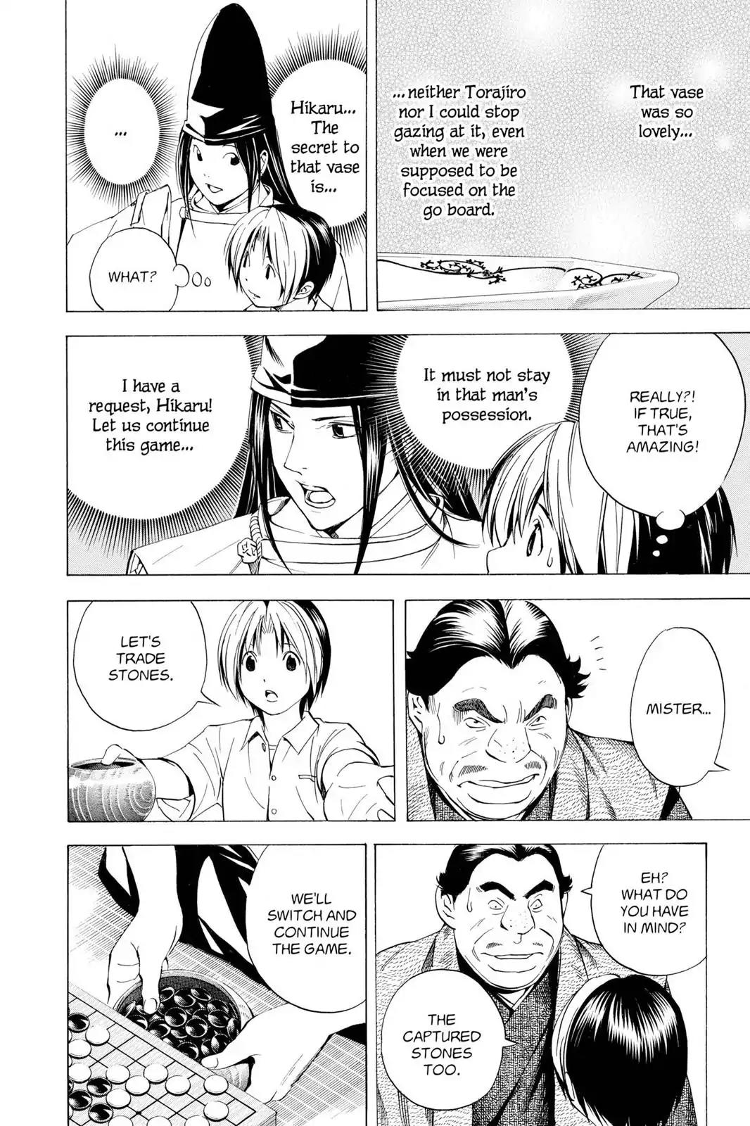 Hikaru no Go Chapter 148.6 page 34 - Chapter 148.6: Side Story 6: Fujiwara-no-Sai