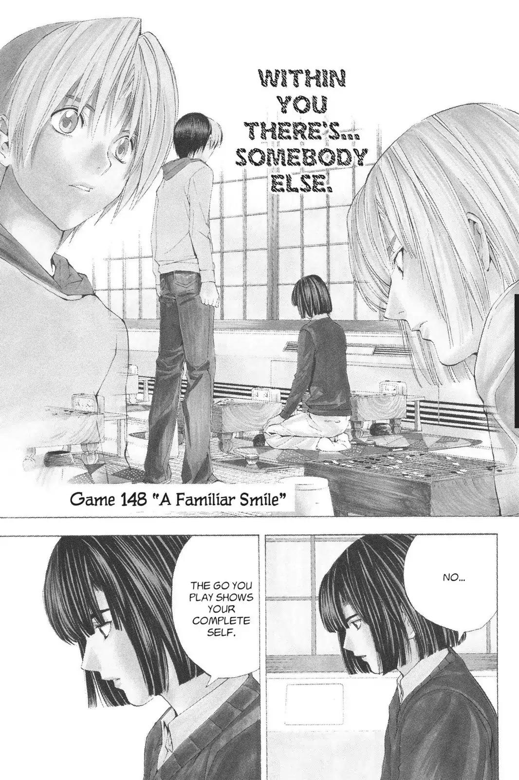 Hikaru no Go Chapter 148 page 1 - Chapter 148: A Familiar Smile