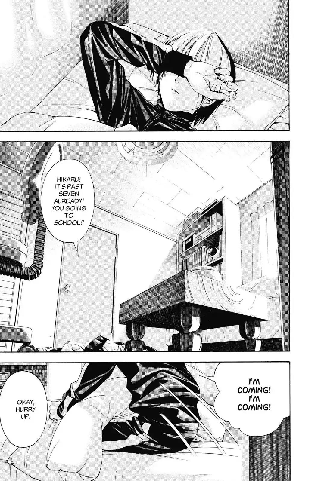 Hikaru no Go Chapter 148 page 23 - Chapter 148: A Familiar Smile