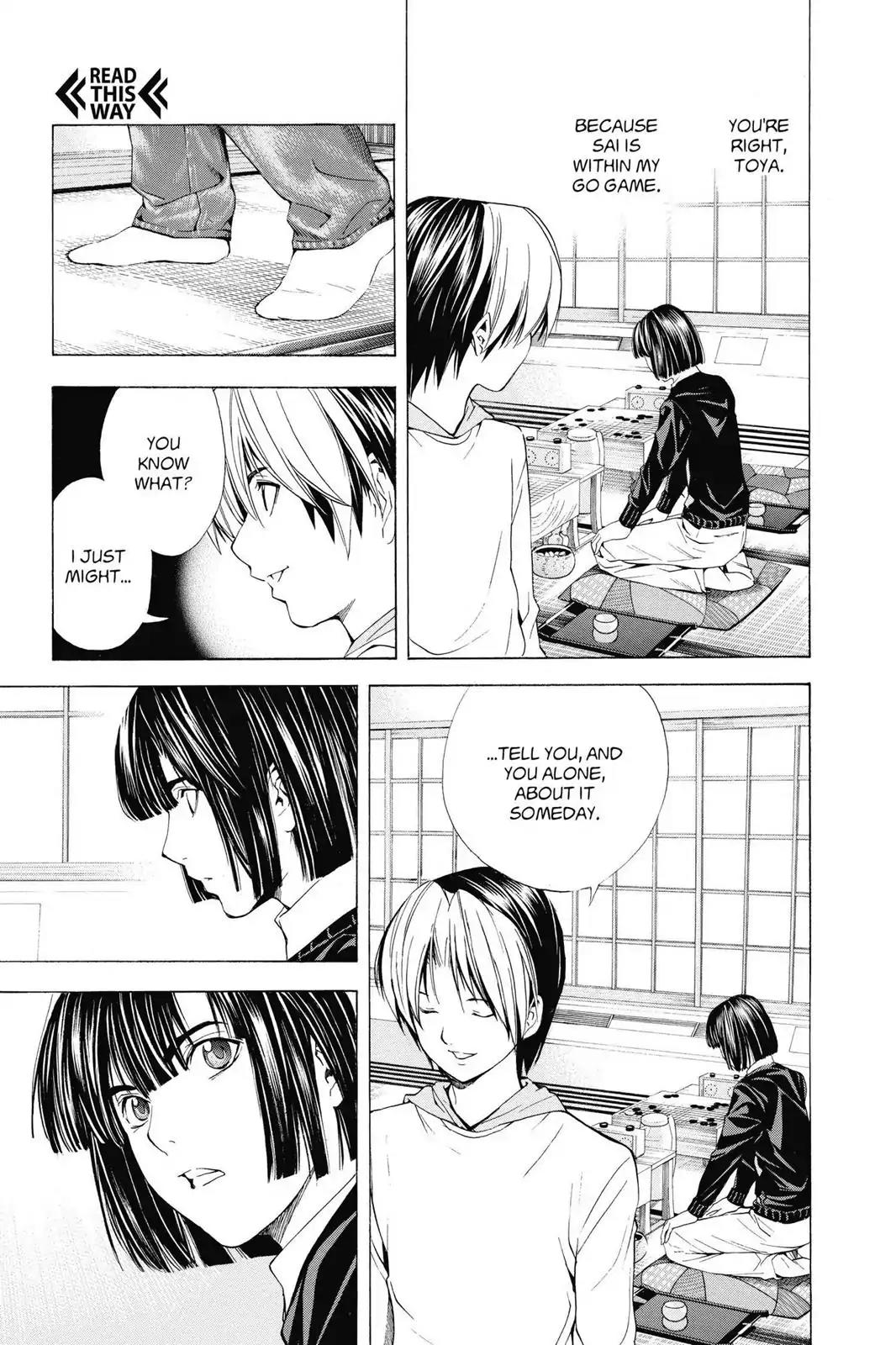 Hikaru no Go Chapter 148 page 5 - Chapter 148: A Familiar Smile