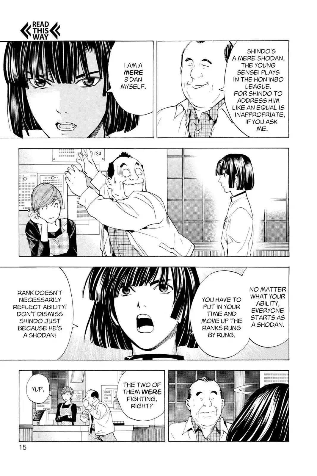 Hikaru no Go Chapter 149 page 16 - Chapter 149: The Strongest Shodan