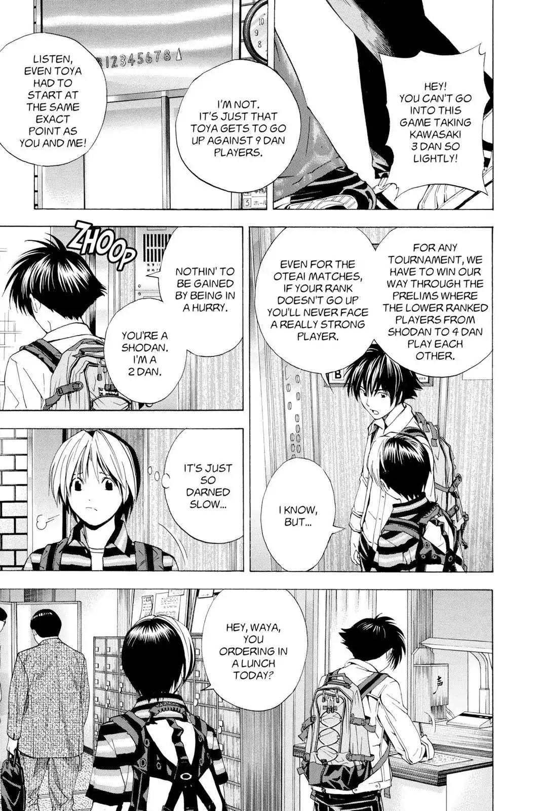 Hikaru no Go Chapter 149 page 18 - Chapter 149: The Strongest Shodan