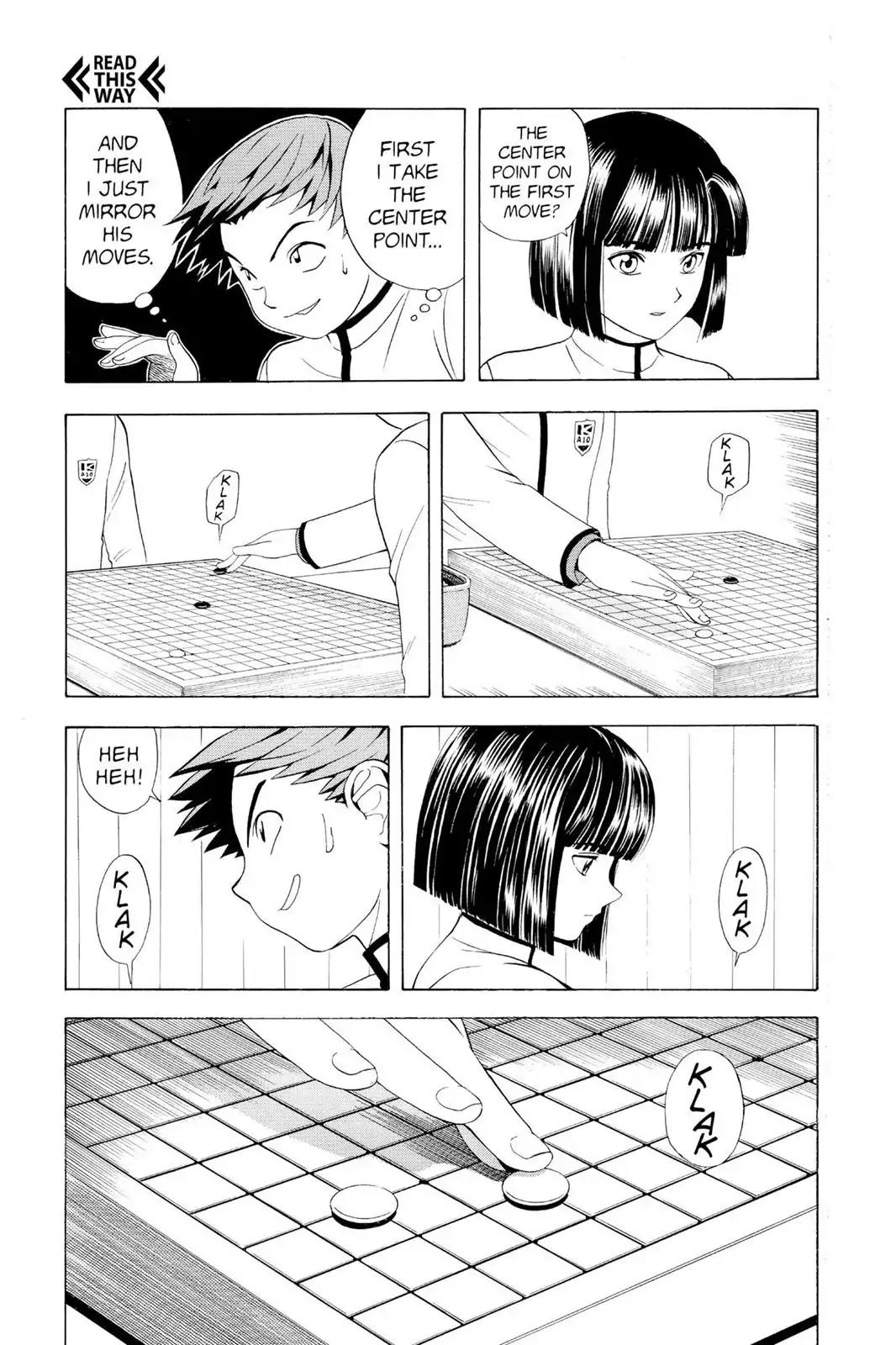 Hikaru no Go Chapter 15 page 19 - Chapter 15: Mirror Go