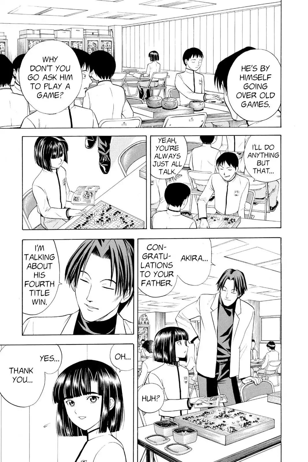 Hikaru no Go Chapter 15 page 7 - Chapter 15: Mirror Go