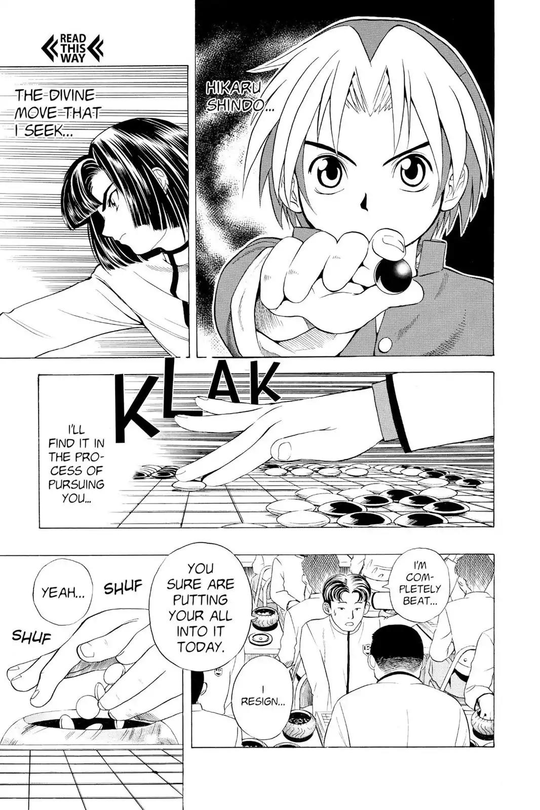 Hikaru no Go Chapter 15 page 9 - Chapter 15: Mirror Go