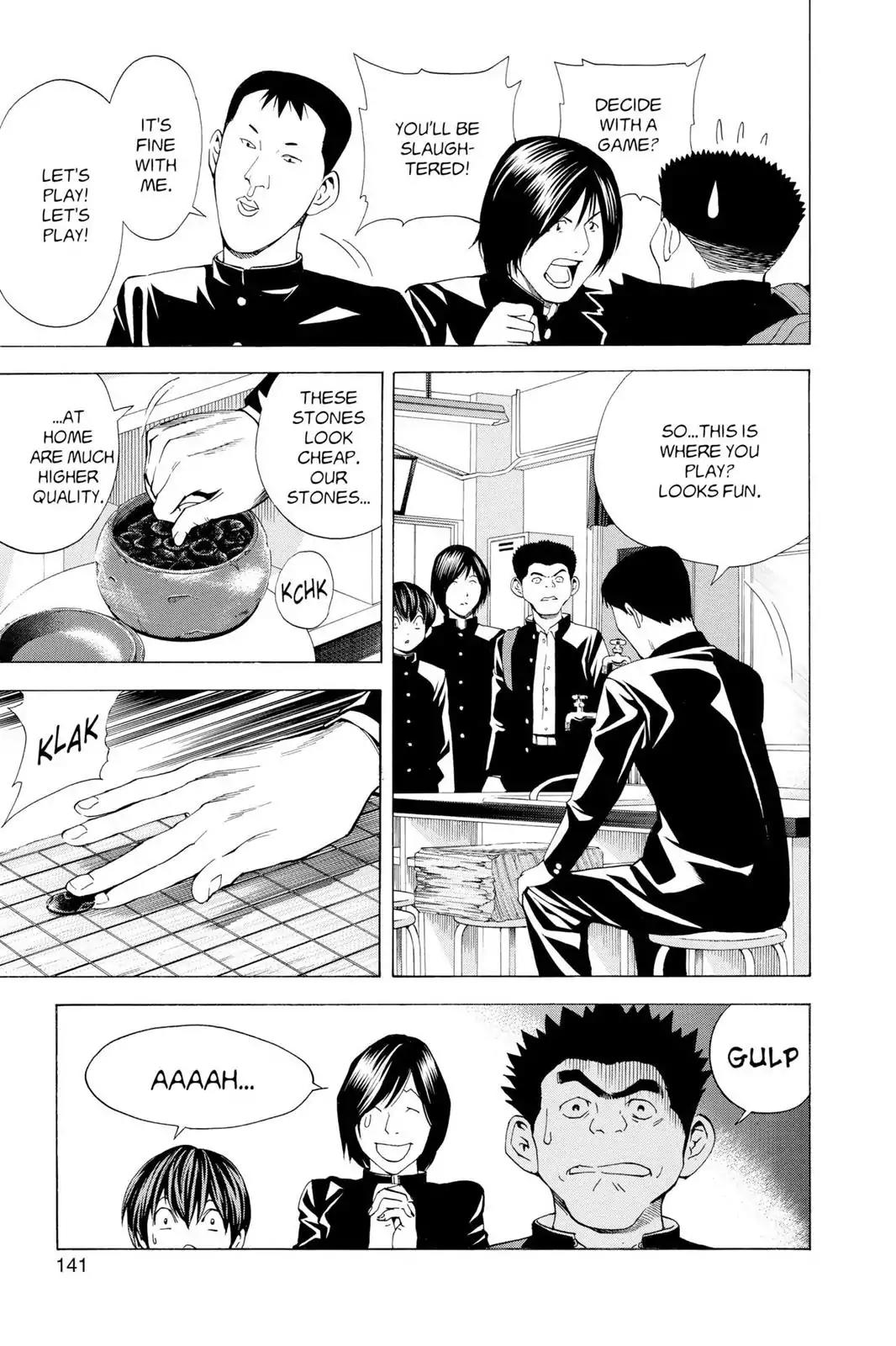 Hikaru no Go Chapter 154 page 15 - Chapter 154: Kenzan Ueshima!