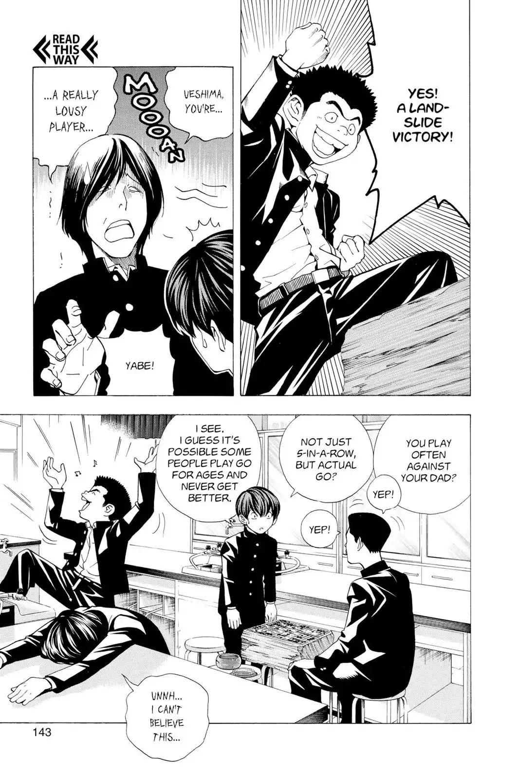 Hikaru no Go Chapter 154 page 17 - Chapter 154: Kenzan Ueshima!