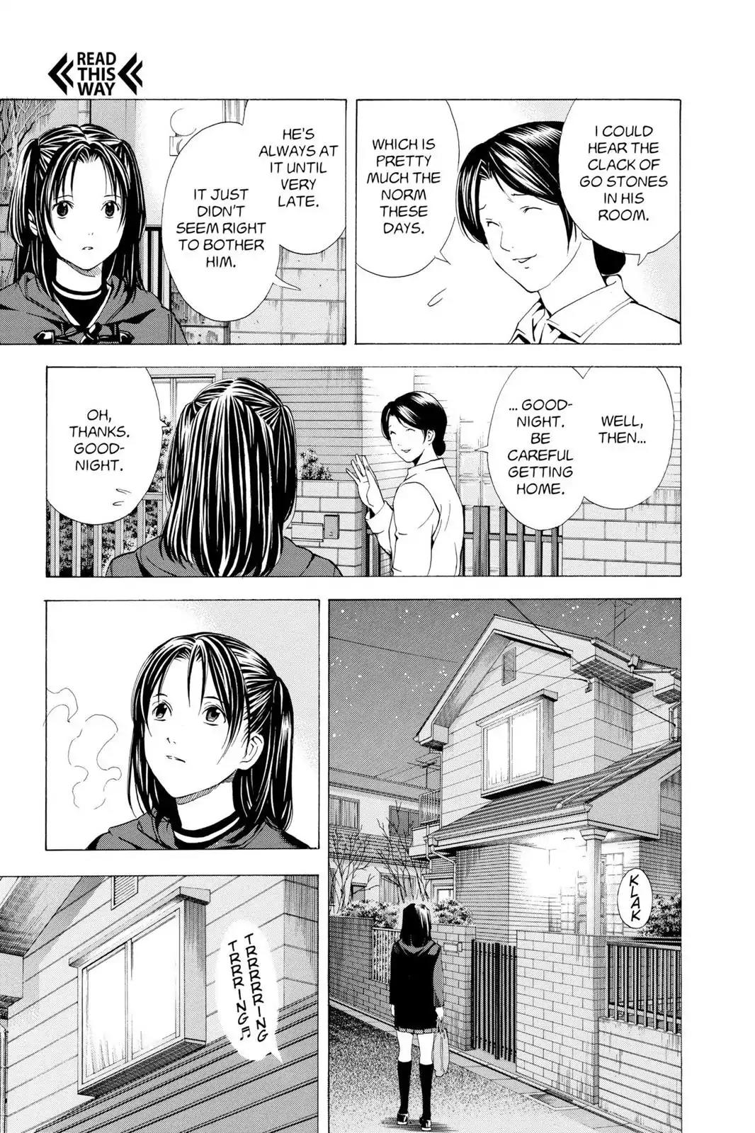 Hikaru no Go Chapter 154 page 21 - Chapter 154: Kenzan Ueshima!