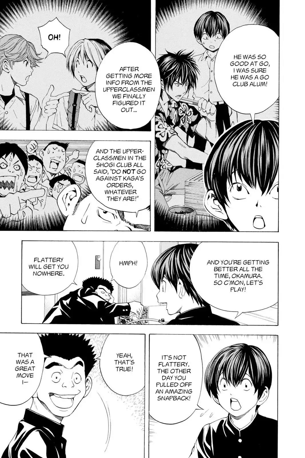 Hikaru no Go Chapter 154 page 9 - Chapter 154: Kenzan Ueshima!