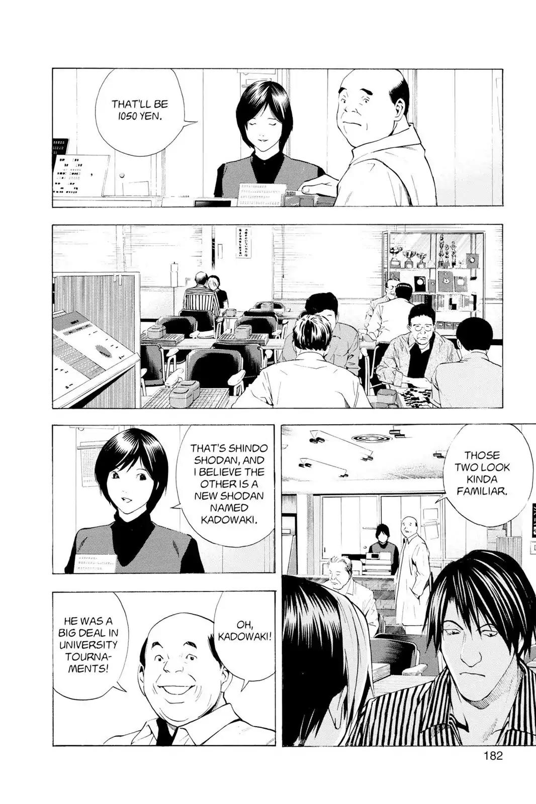 Hikaru no Go Chapter 156 page 10 - Chapter 156: Hikaru vs Kadowaki