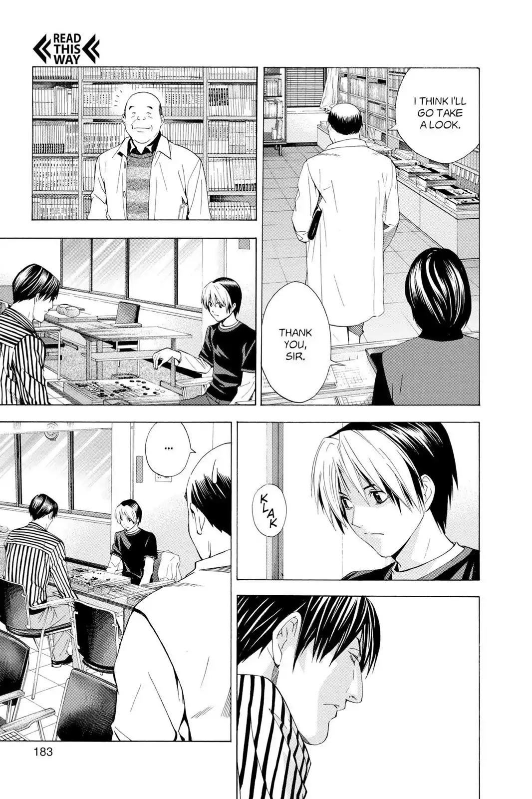 Hikaru no Go Chapter 156 page 11 - Chapter 156: Hikaru vs Kadowaki