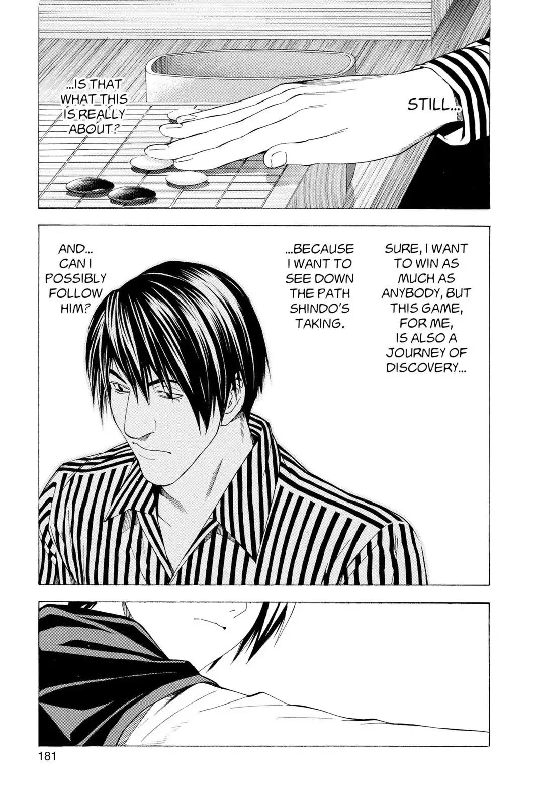 Hikaru no Go Chapter 156 page 9 - Chapter 156: Hikaru vs Kadowaki