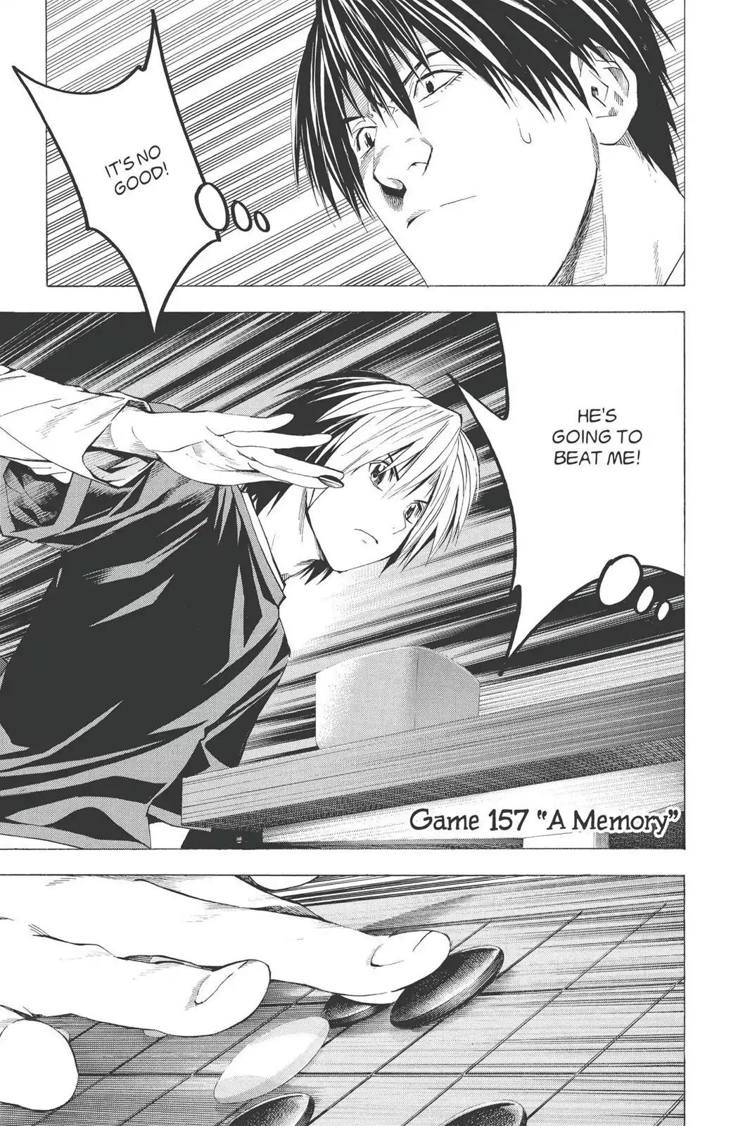 Hikaru no Go Chapter 157 page 8 - Chapter 157: A Memory