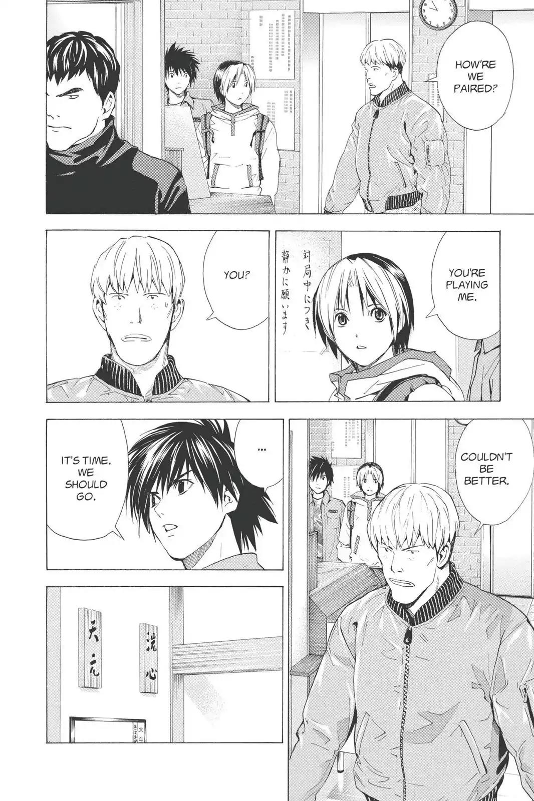 Hikaru no Go Chapter 158 page 14 - Chapter 158: Tengen For The First Move