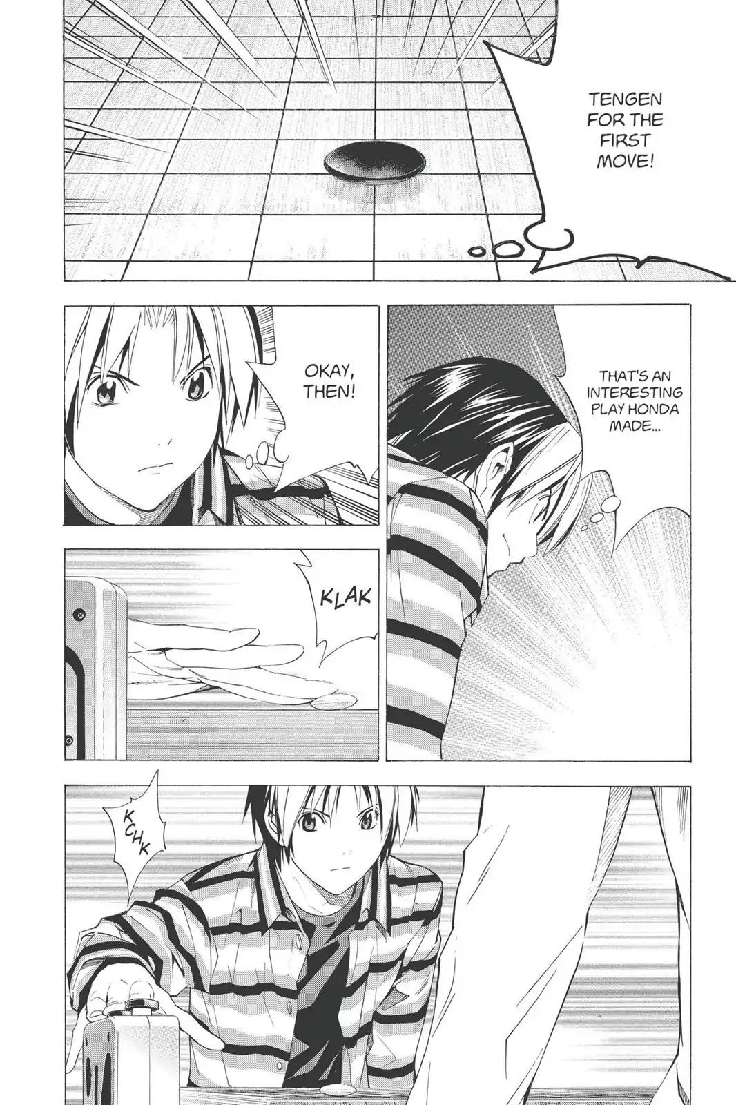 Hikaru no Go Chapter 158 page 18 - Chapter 158: Tengen For The First Move