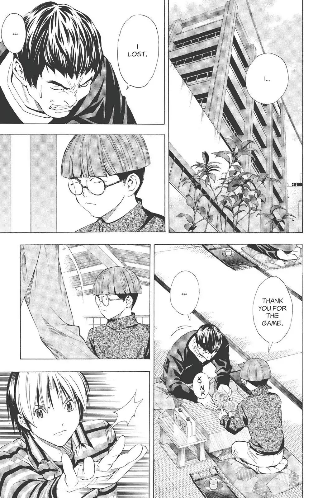 Hikaru no Go Chapter 158 page 21 - Chapter 158: Tengen For The First Move