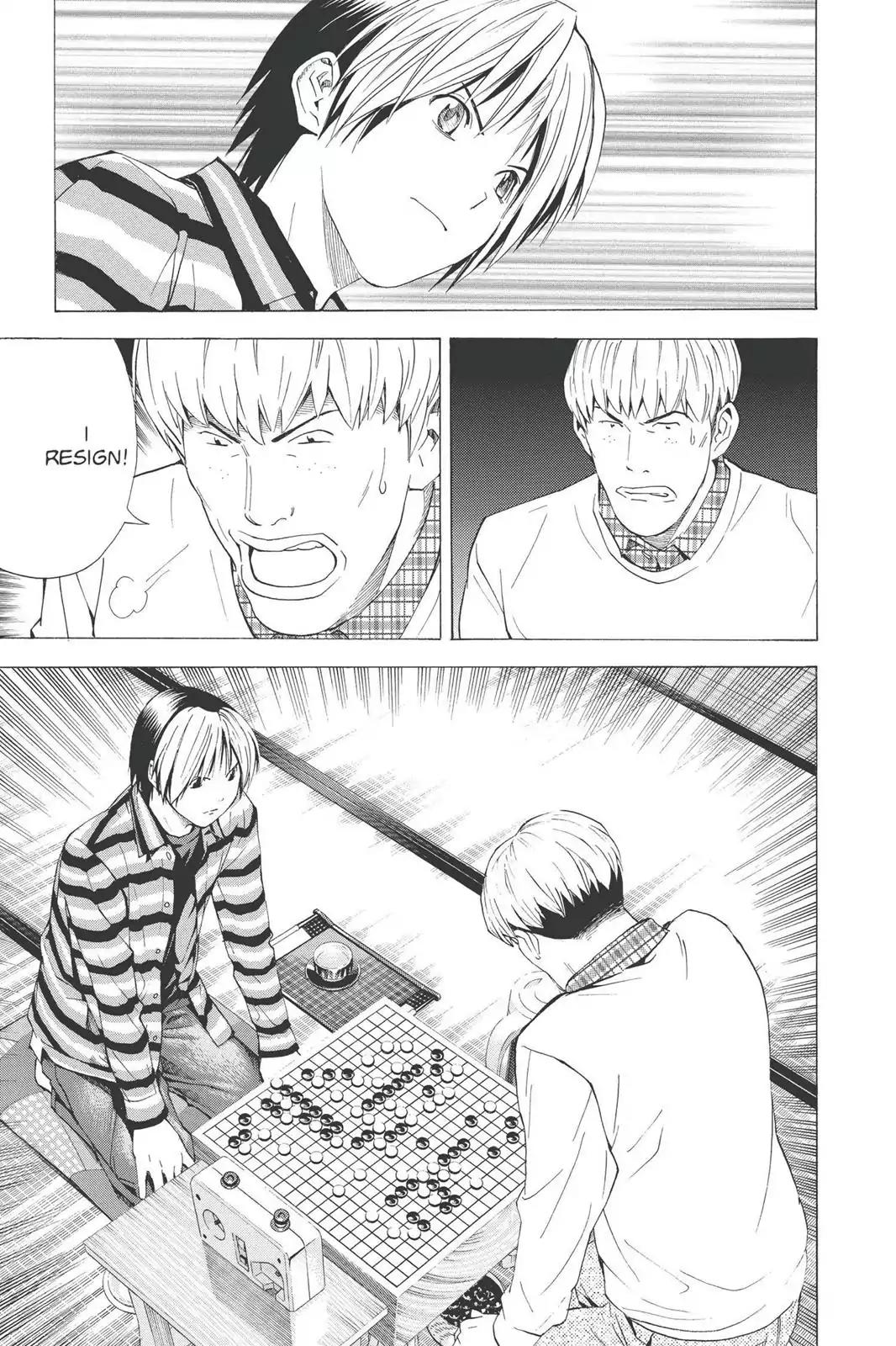 Hikaru no Go Chapter 158 page 23 - Chapter 158: Tengen For The First Move