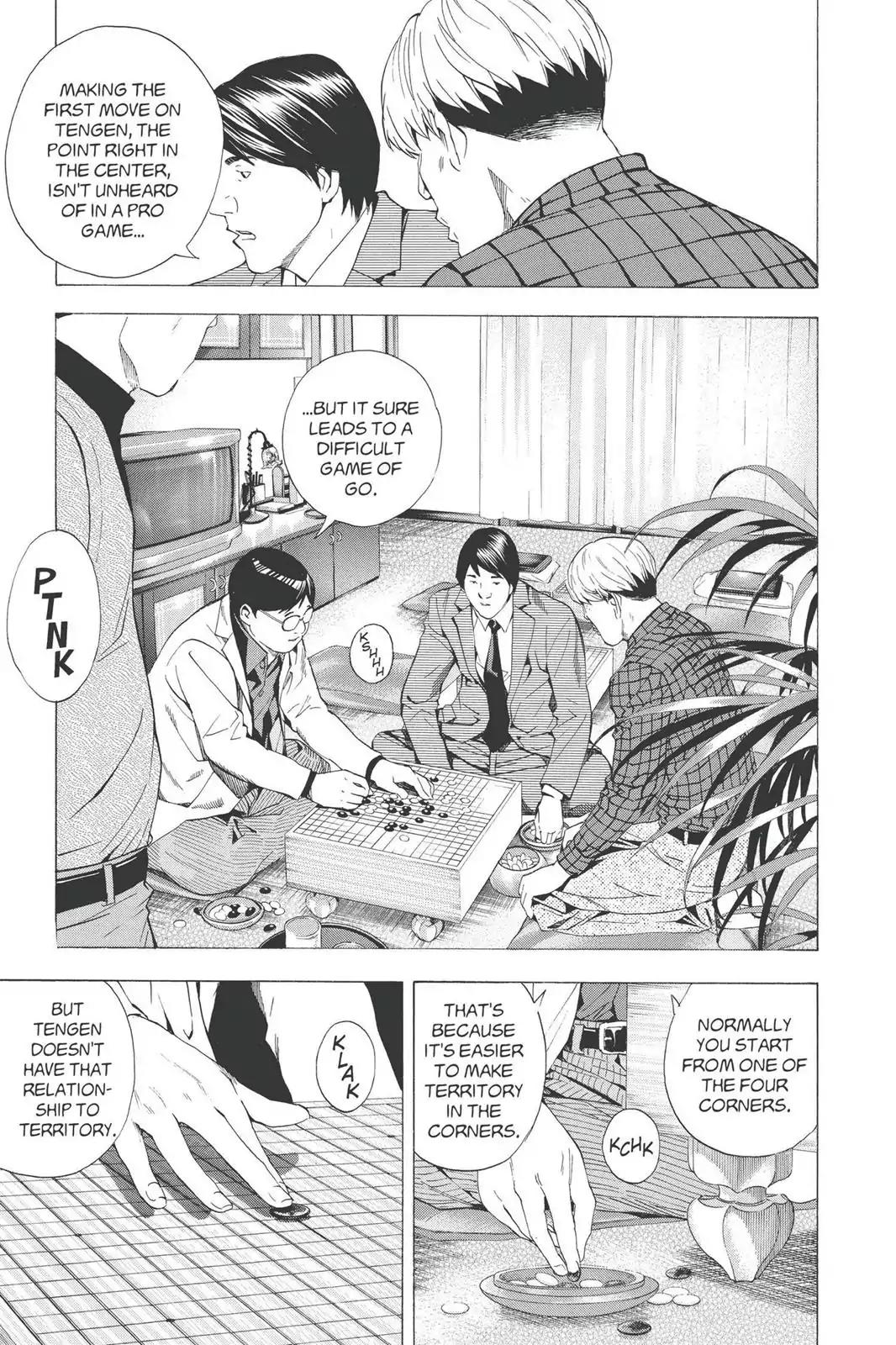 Hikaru no Go Chapter 158 page 3 - Chapter 158: Tengen For The First Move