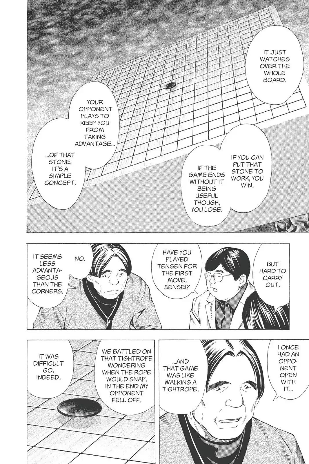 Hikaru no Go Chapter 158 page 4 - Chapter 158: Tengen For The First Move