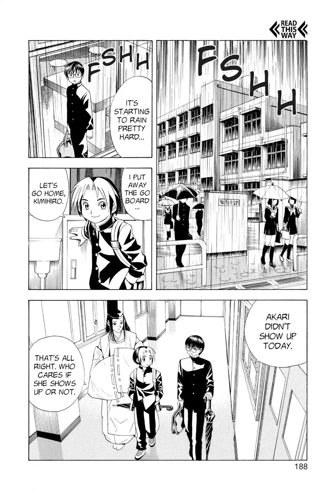 Hikaru no Go Chapter 16 page 12 - Chapter 16: Conspiracy on a Rainy Day