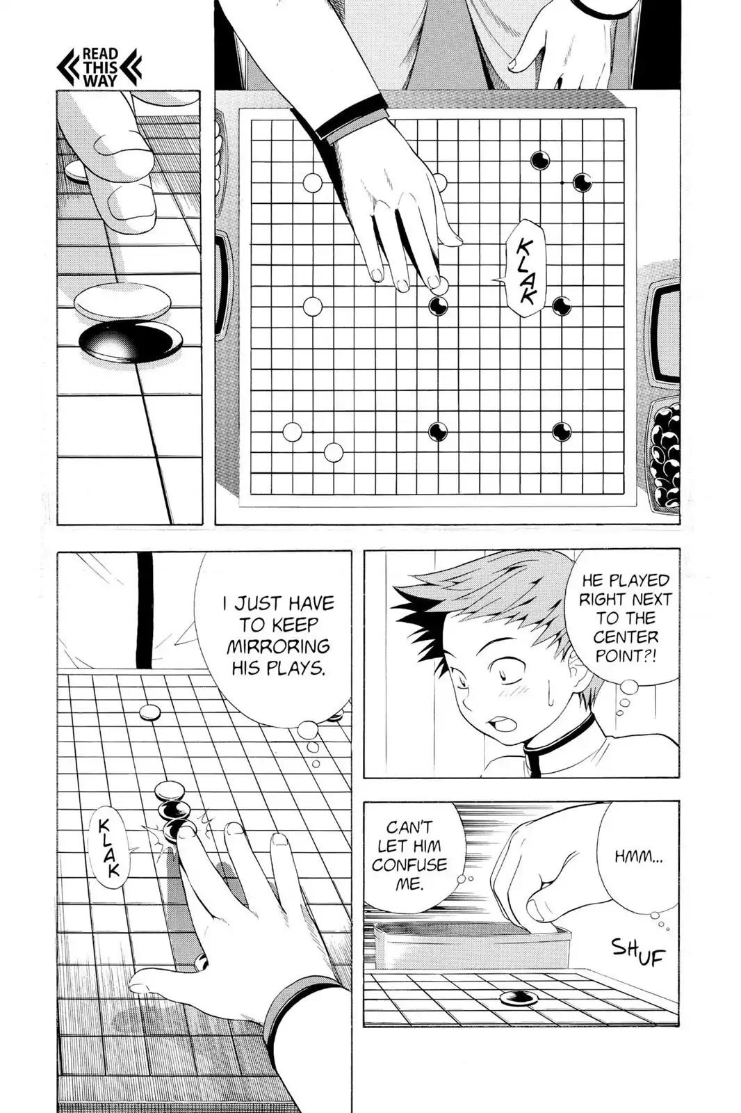 Hikaru no Go Chapter 16 page 3 - Chapter 16: Conspiracy on a Rainy Day