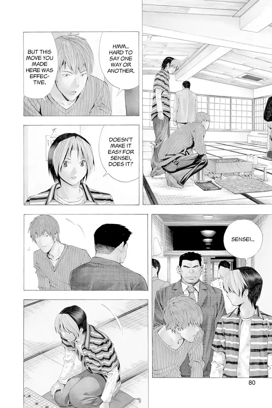 Hikaru no Go Chapter 160 page 10 - Chapter 160: One Faltering Moment