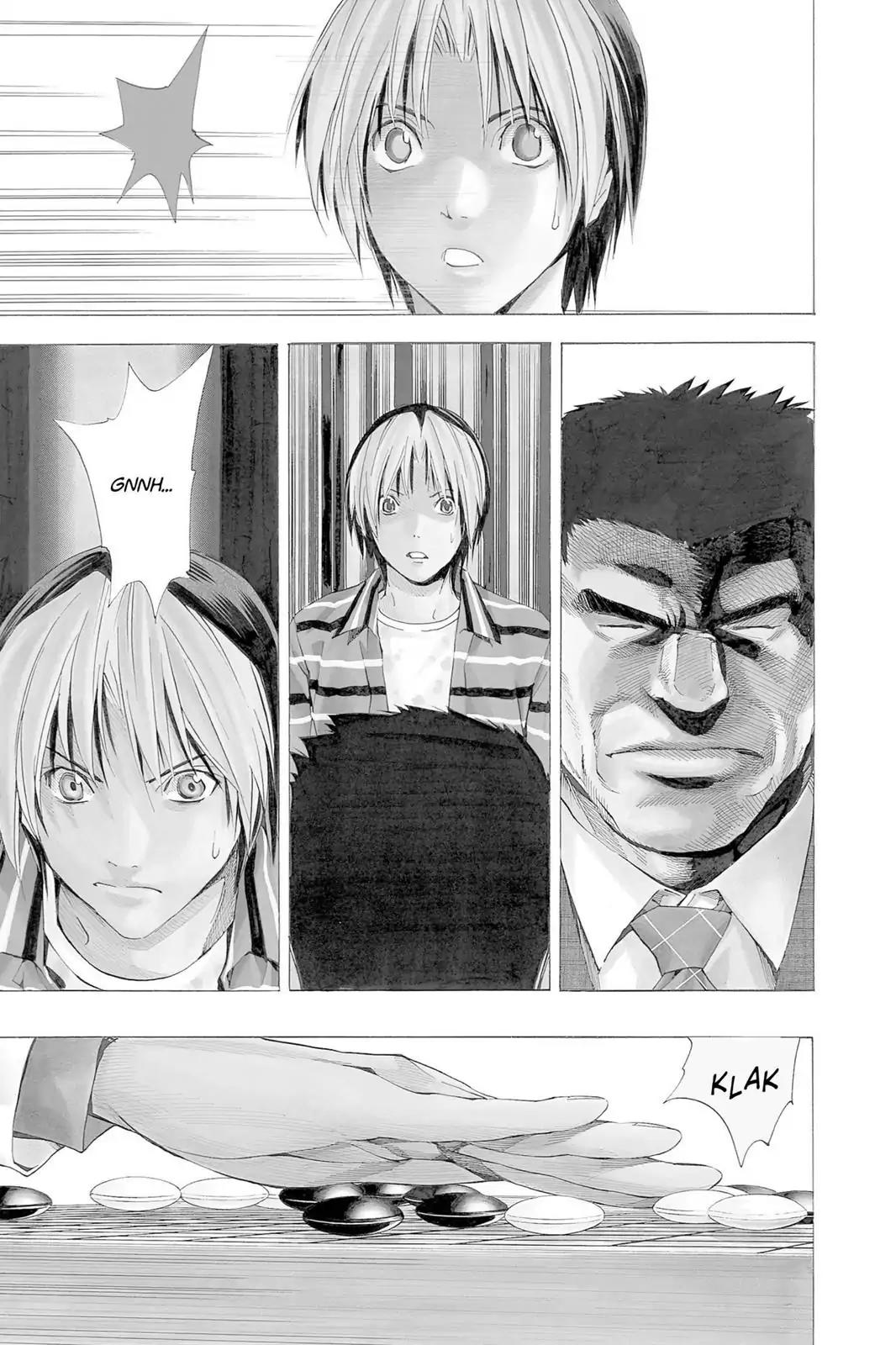 Hikaru no Go Chapter 160 page 21 - Chapter 160: One Faltering Moment
