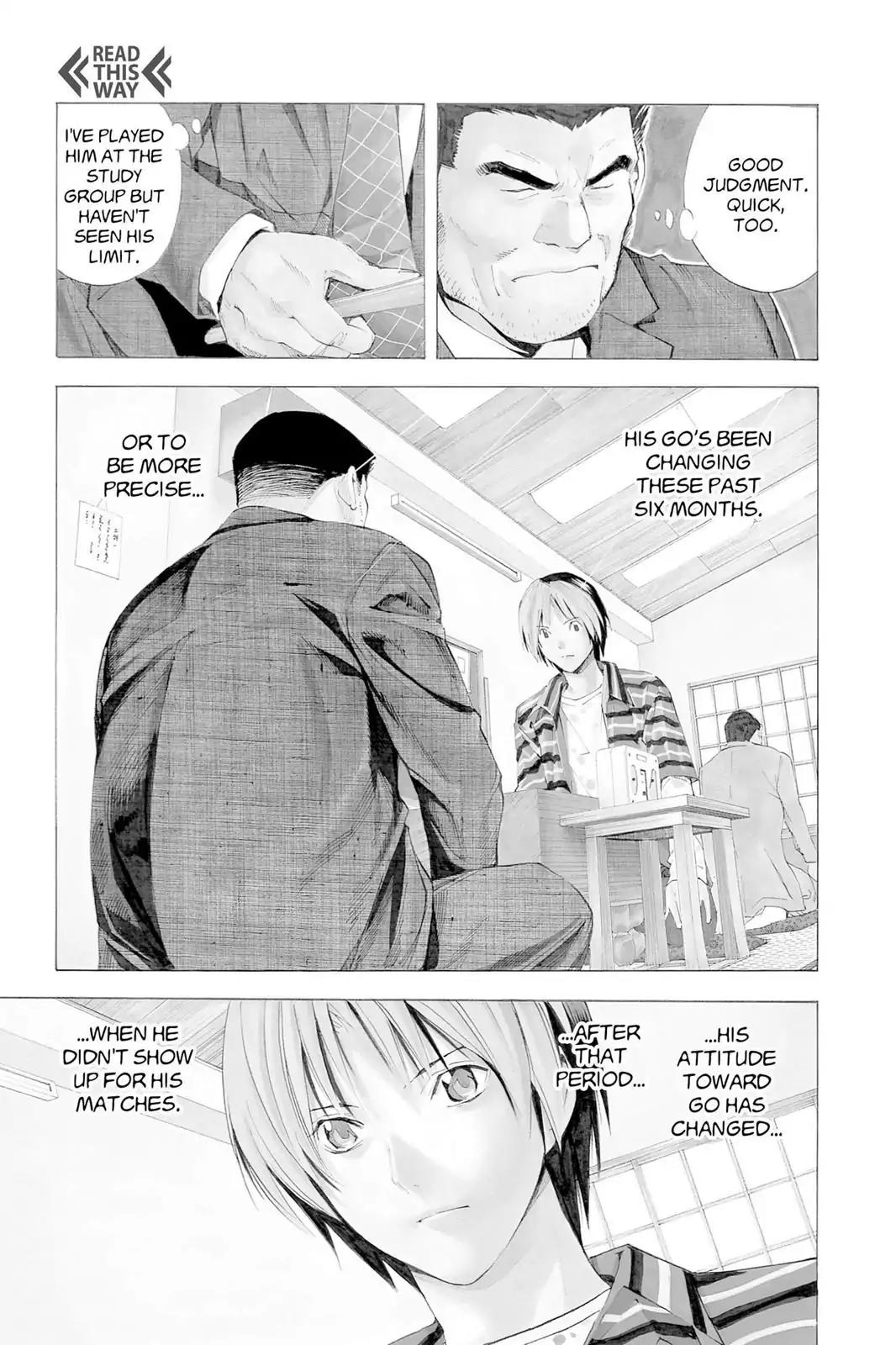 Hikaru no Go Chapter 160 page 5 - Chapter 160: One Faltering Moment