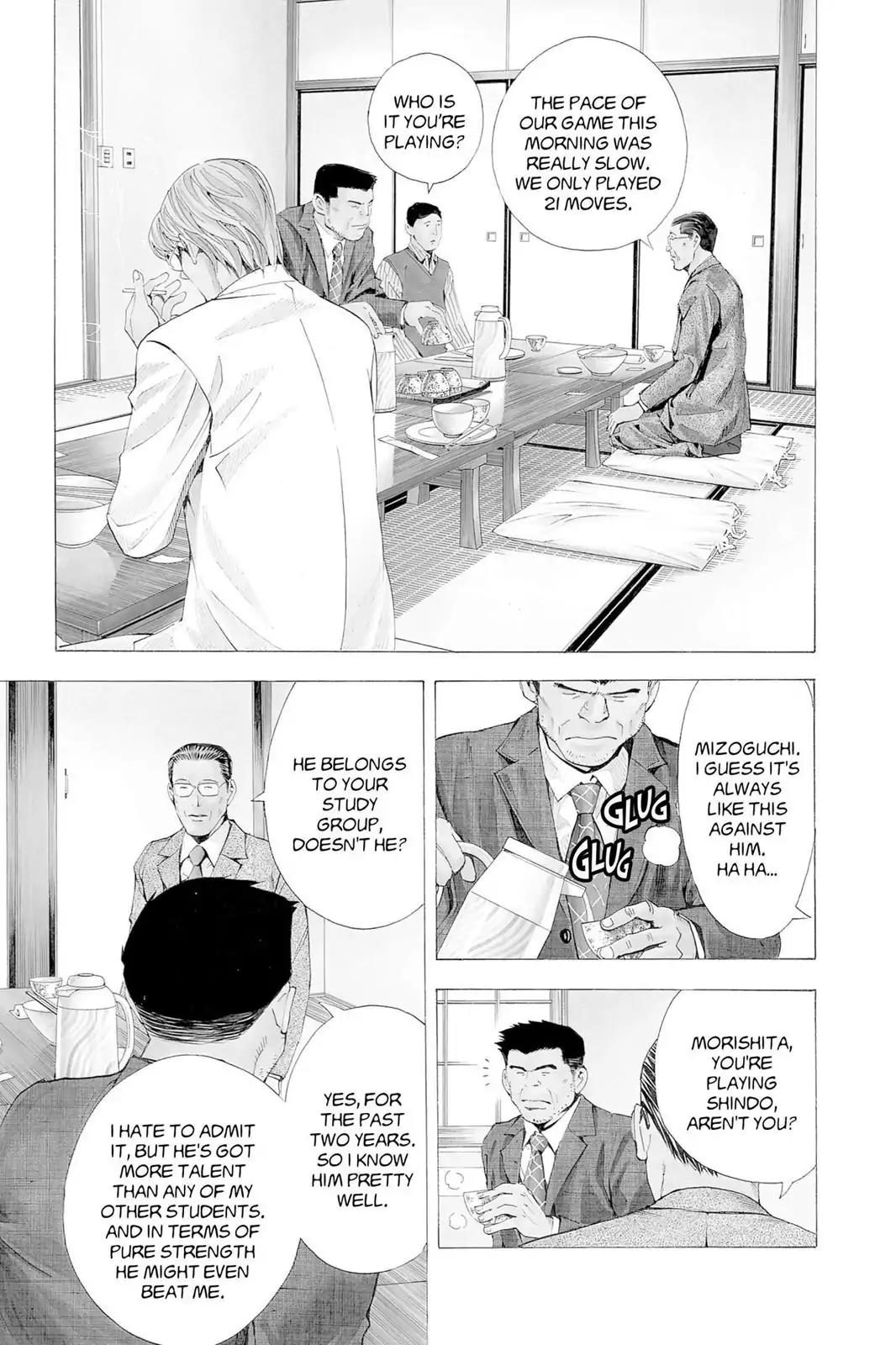 Hikaru no Go Chapter 160 page 7 - Chapter 160: One Faltering Moment