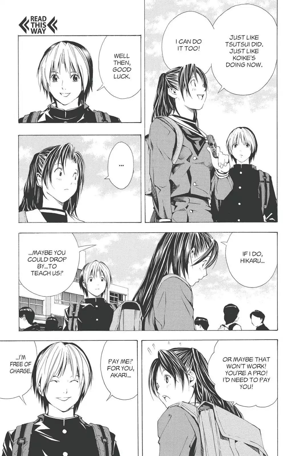 Hikaru no Go Chapter 162 page 17 - Chapter 162: Graduation