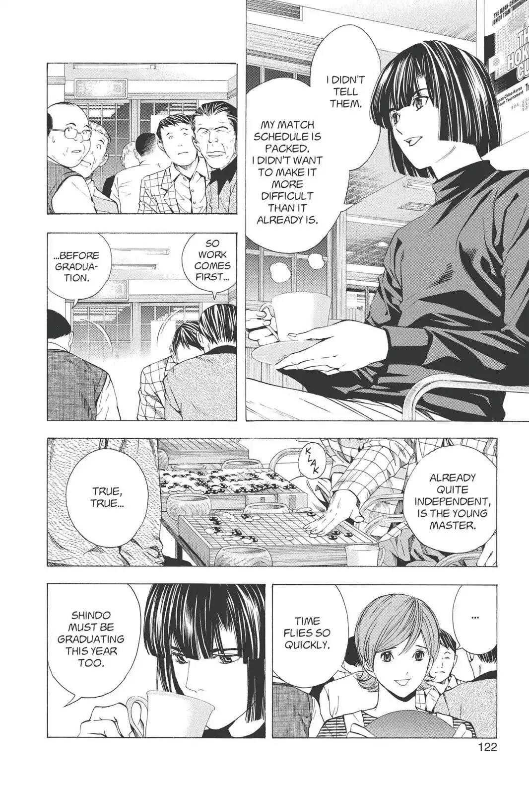 Hikaru no Go Chapter 162 page 8 - Chapter 162: Graduation